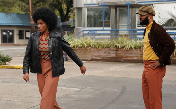 A scene from &#x27;Alice&#x27; featuring Keke Palmer and Common