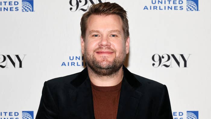 James Corden on the red carpet