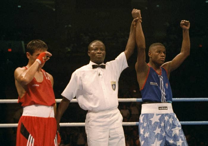 young mayweather 1996 olympics
