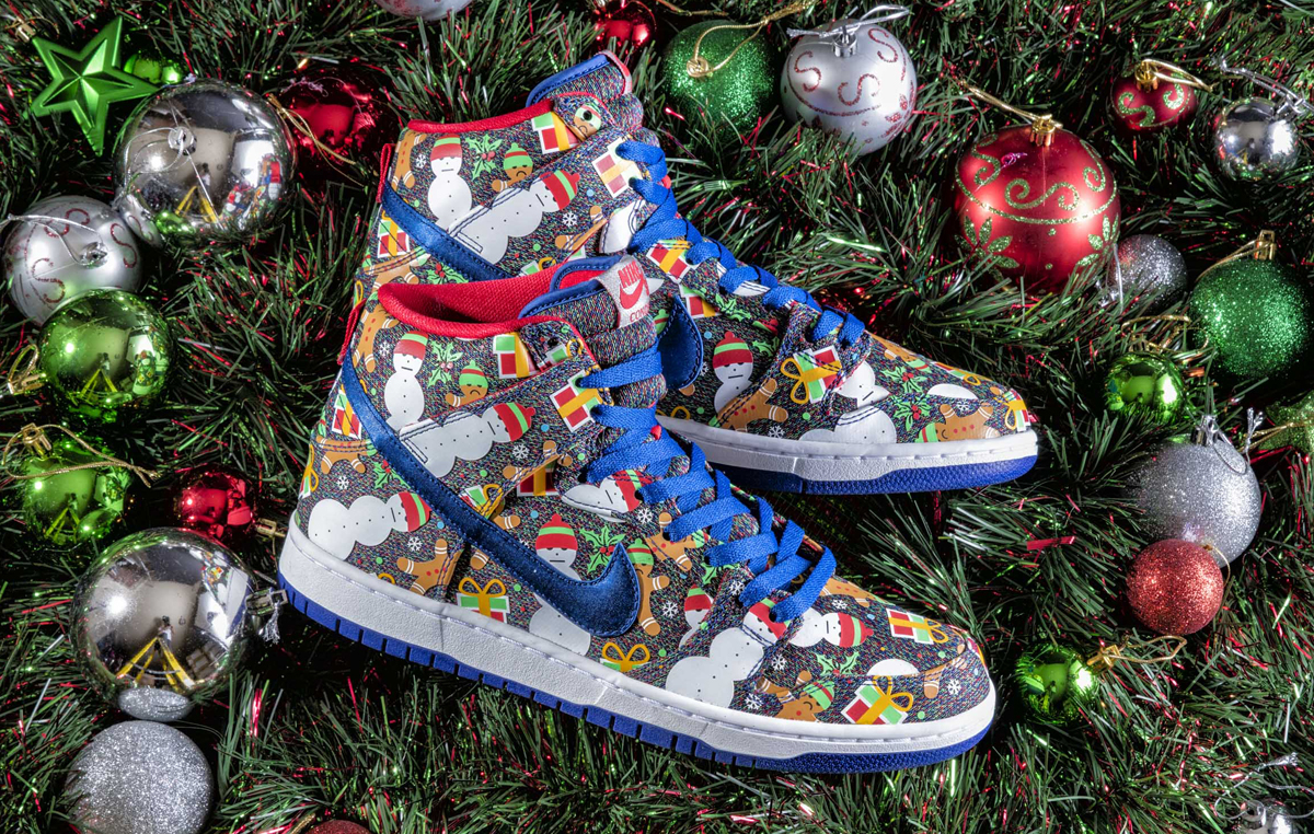 zweer Tenslotte Junior Ugly Christmas Sweater Nikes Arrive in Time for the Holidays | Complex