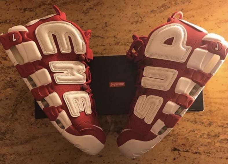ONE OF THE BEST NIKE SUPREME COLLABS EVER! (Nike Air More Uptempo