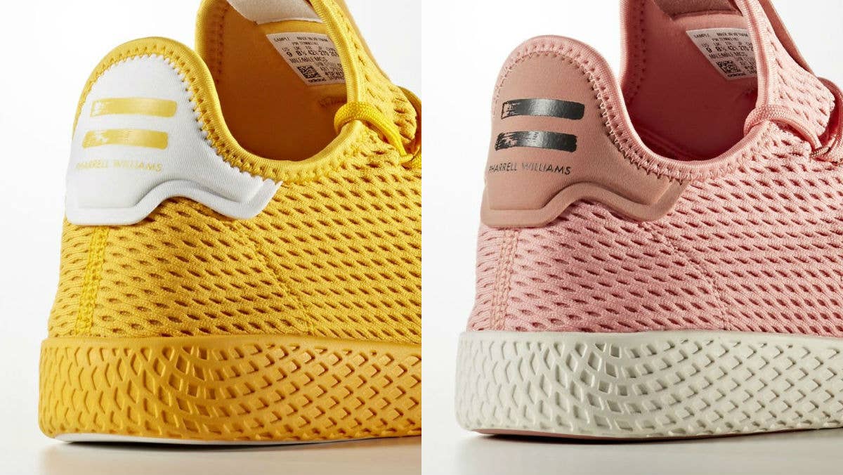 élite Sede mil More Pharrell x Adidas Tennis Hu Colorways Lined Up for This Summer |  Complex