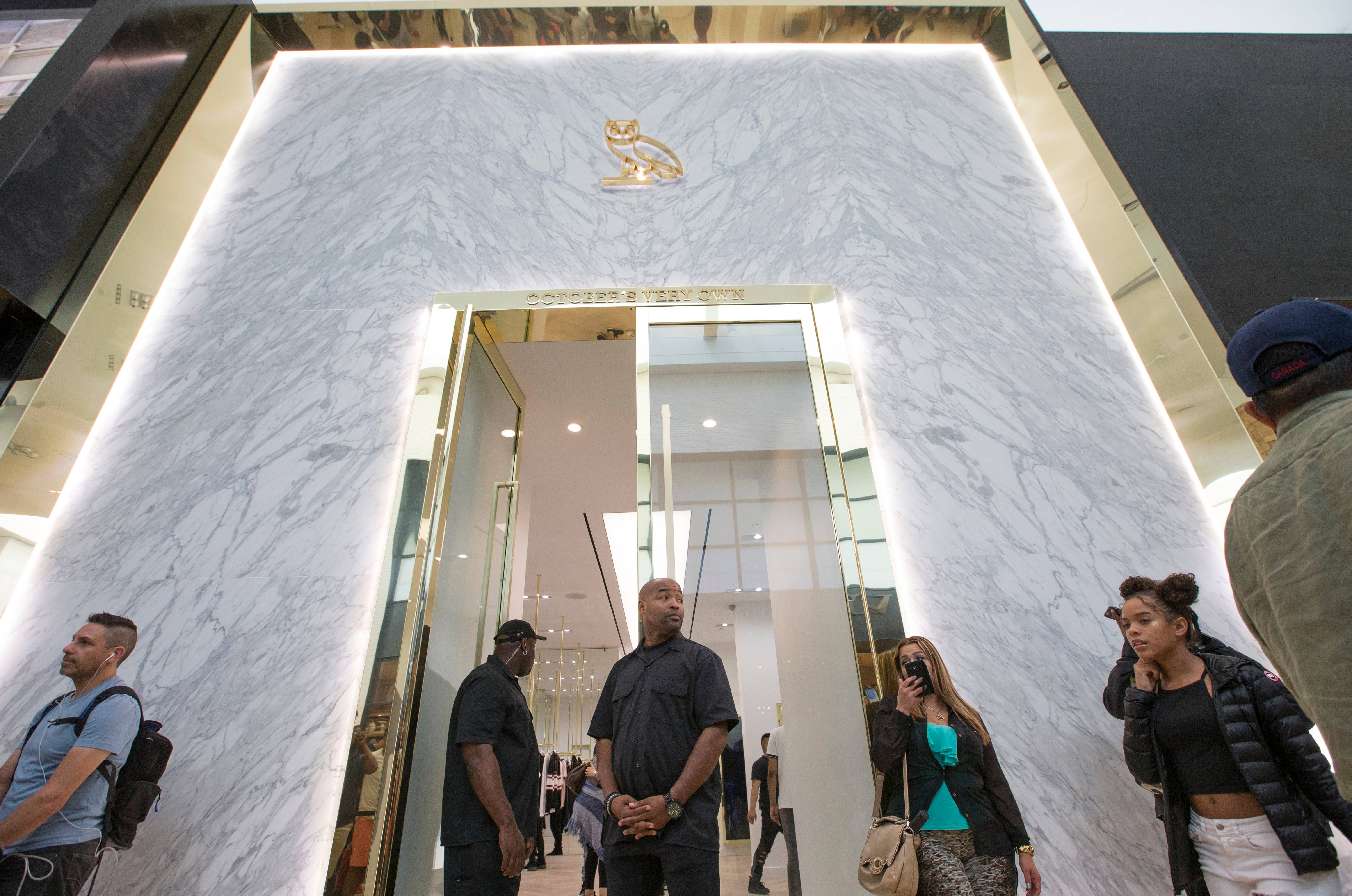 OVO store in Toronto when it opened