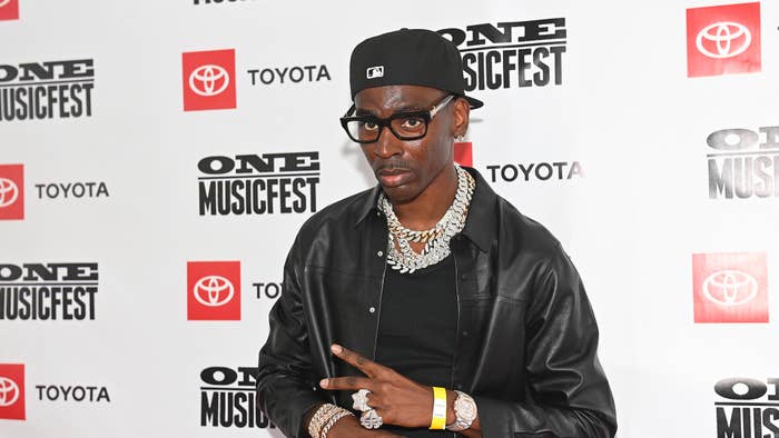 Rapper Young Dolph attends 2021 ONE Musicfest at Centennial Olympic Park