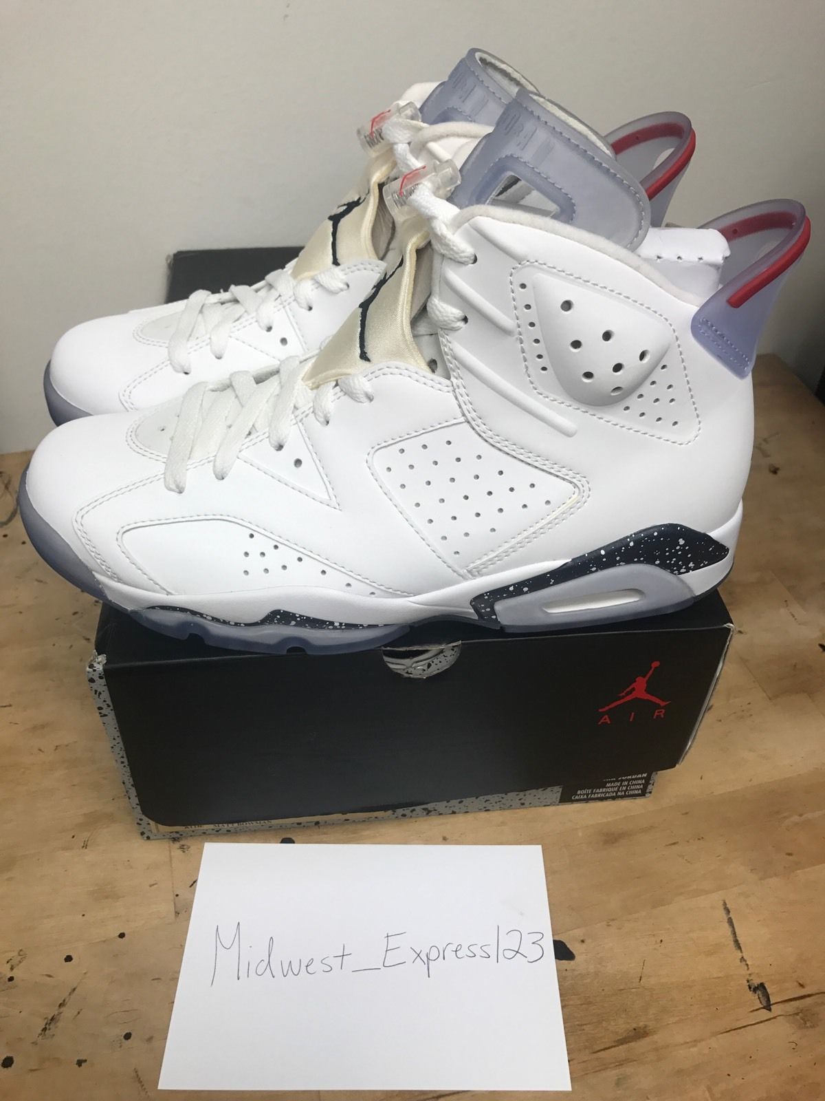 Jordan 6 hot sale first championship