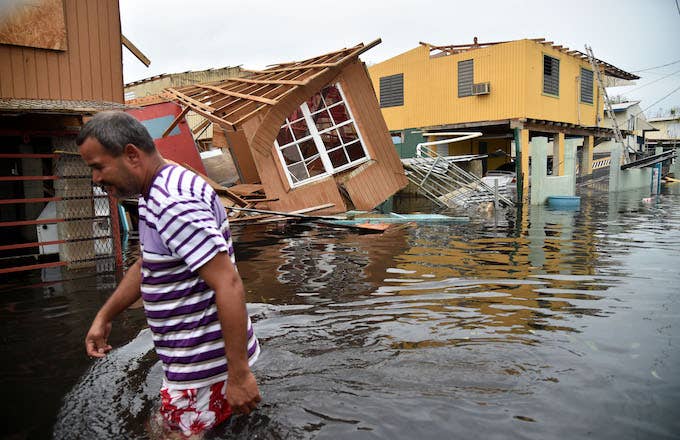 Catano town, in Juana Matos, Puerto Rico after Hurricane Maria.