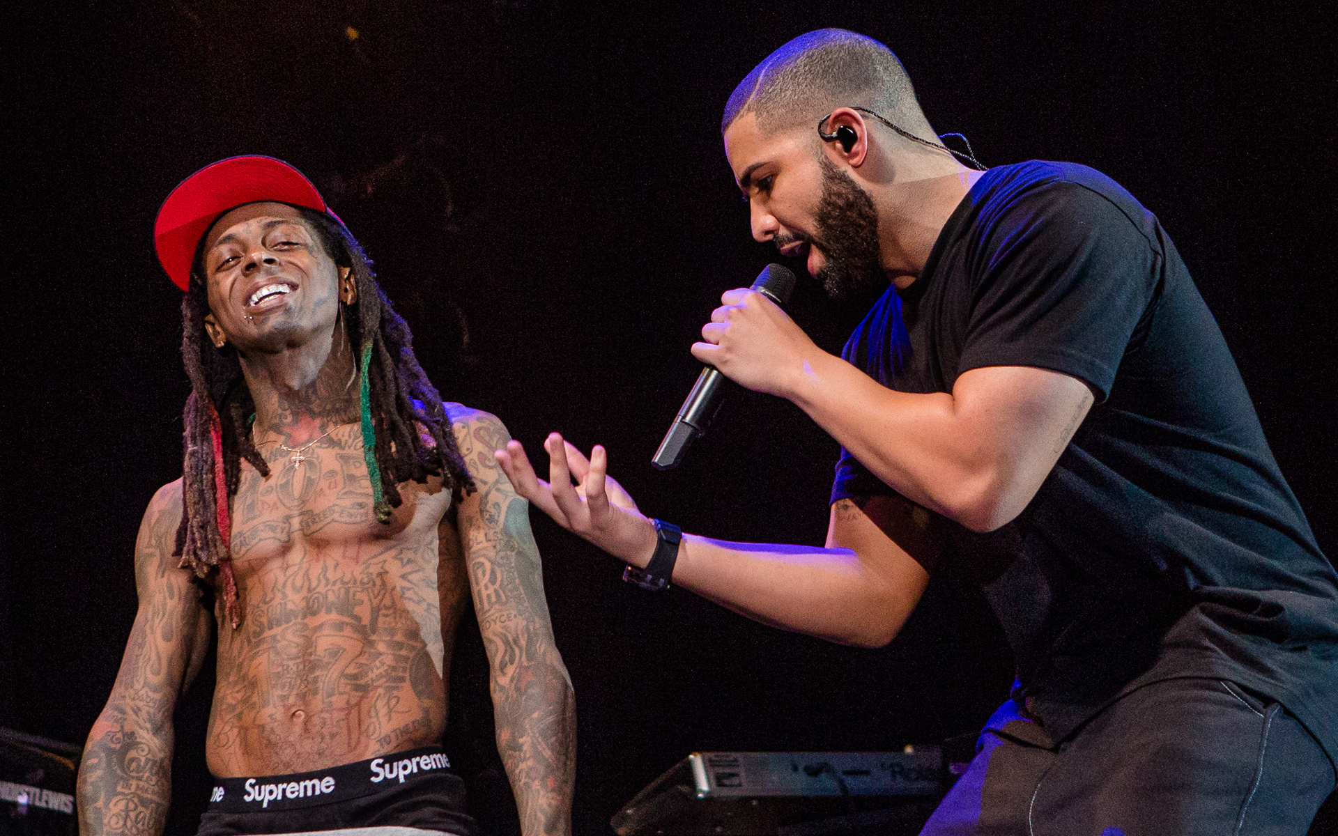 Drake and Lil Wayne