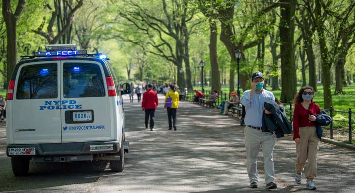 Central Park Bird Watcher