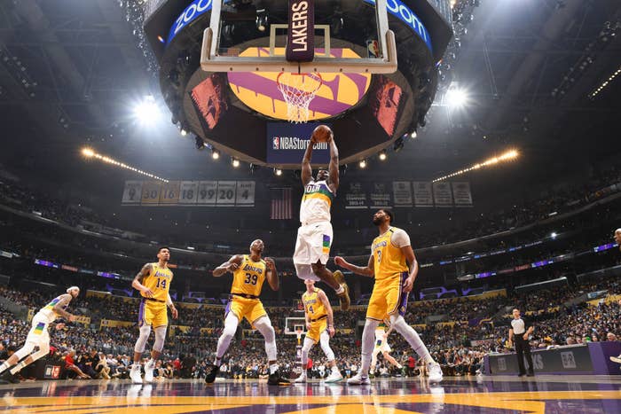 Zion Williamson Wide Angle Getty Lakers Pelicans 2020