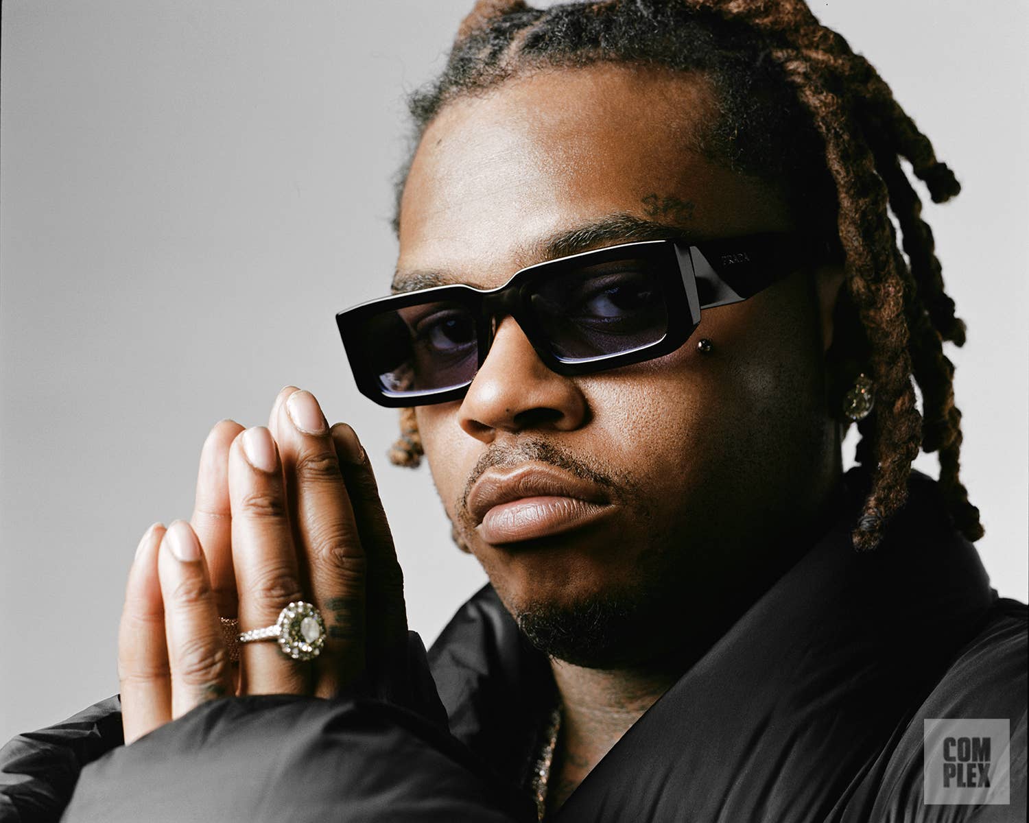 Gunna poses for his Complex interview