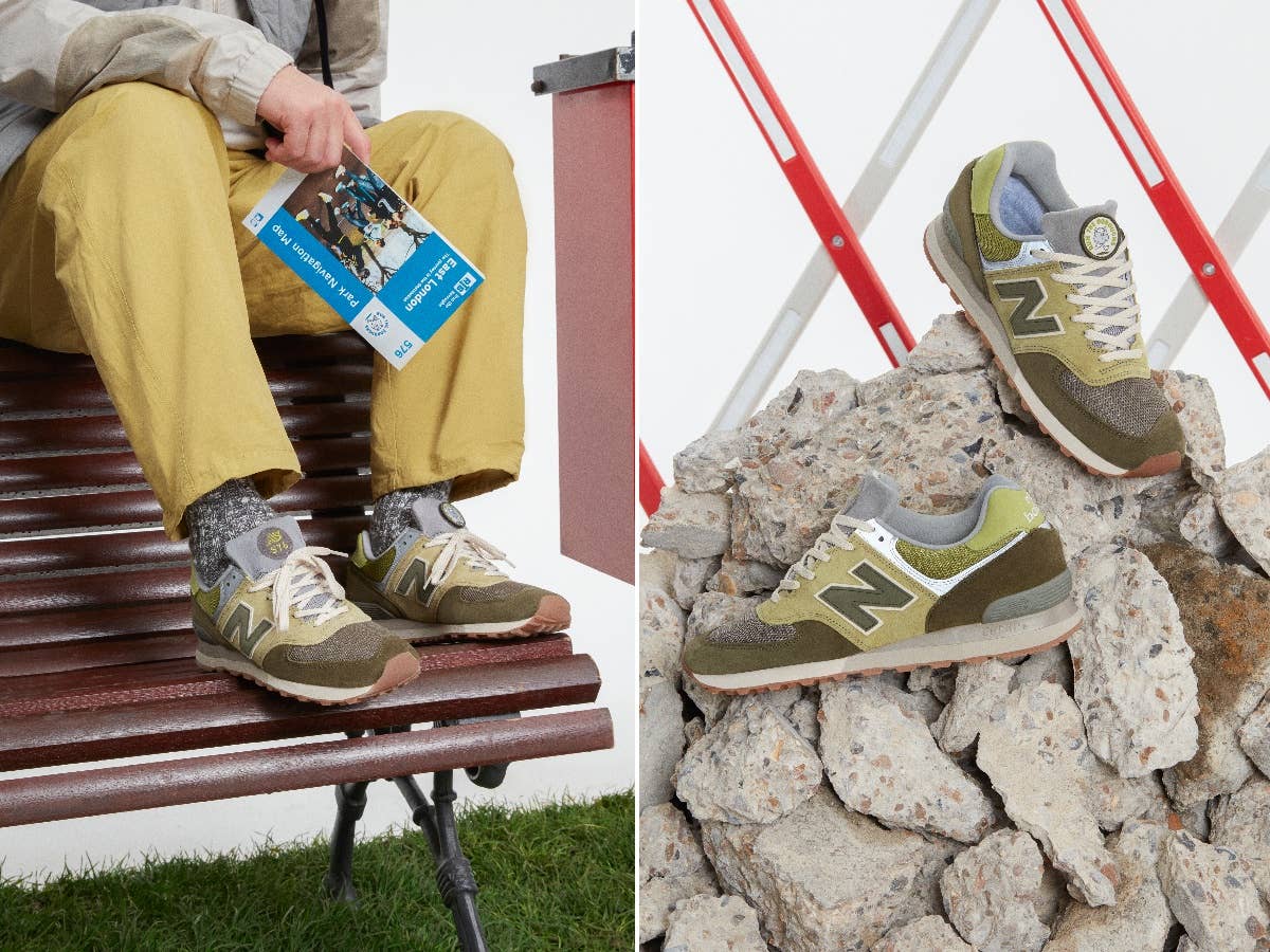 Verbeelding woede roltrap New Balance x Run The Boroughs Link Up For Mossy 576 Sneaker | Complex