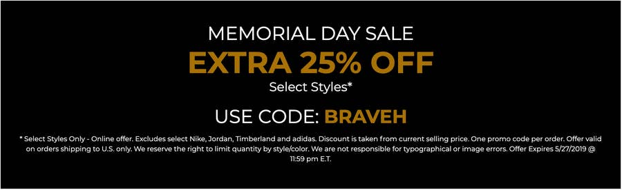 Nike memorial day hot sale sale 2019