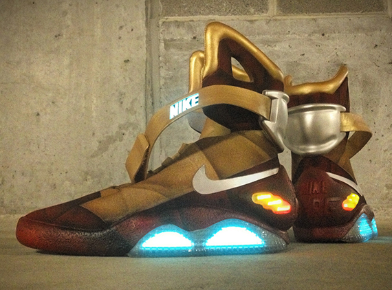 Nike Mag Custom Iron Man by Mache