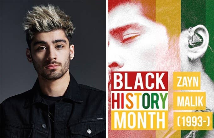 Zayn Malik – Black History Month