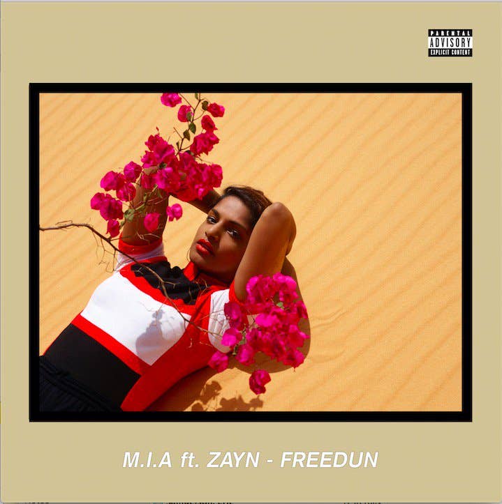 M.I.A.'s "Freedun" cover.