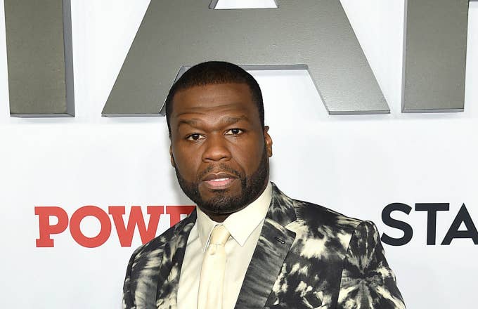 Curtis &quot;50 Cent&quot; Jackson at STARZ Madison Square Garden