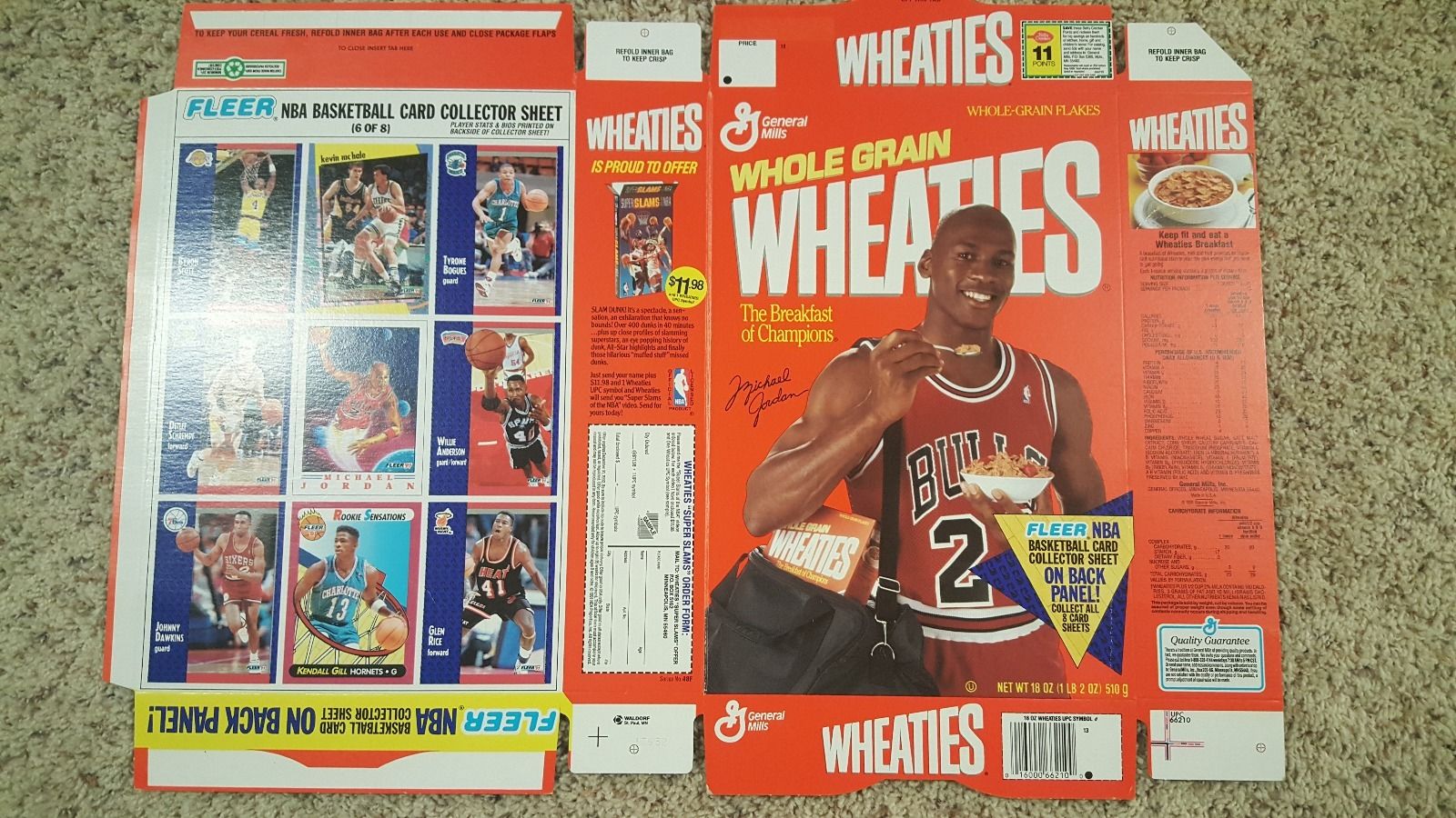 Michael Jordan Wheaties Box