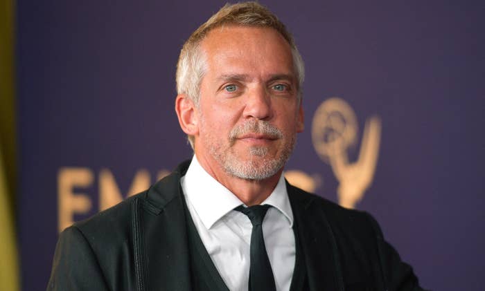 Jean-Marc Vallée on red carpet at 2021 Emmy Awards