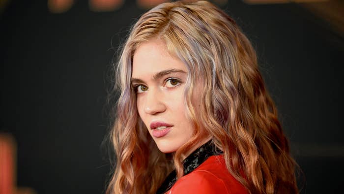 Grimes (Claire Elise Boucher) attends the world premiere of &quot;Captain Marvel&quot; in Hollywood