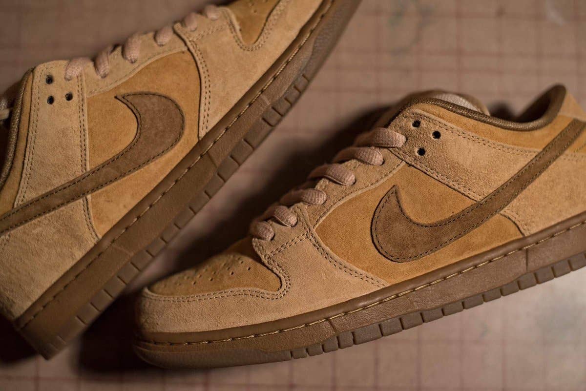 Wheat Nike SB Dunk Low Reese Forbes 2017