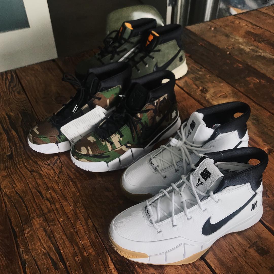 Undefeated x nike 2025 zoom kobe 1 protro