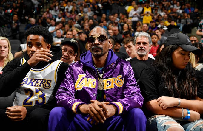 snoop mad clippers lakers