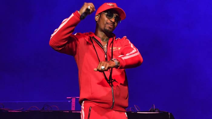 Chingy performs during Q 100.5's Nightmare on Q Street