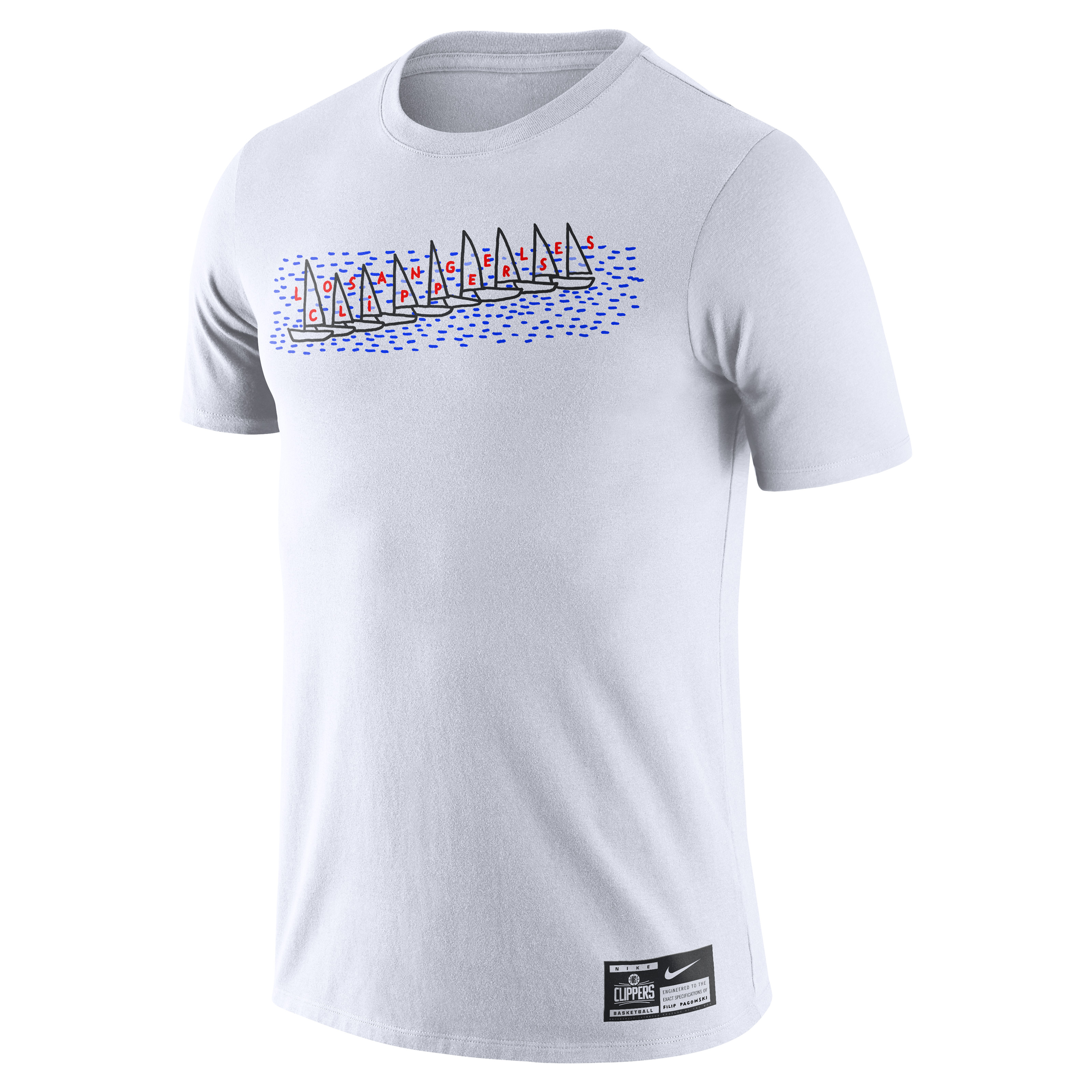 Filip Pagowski Nike T shirt &#x27;Los Angeles Clippers&#x27;