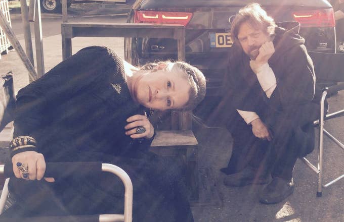 Carrie Fisher & Mark Hamill