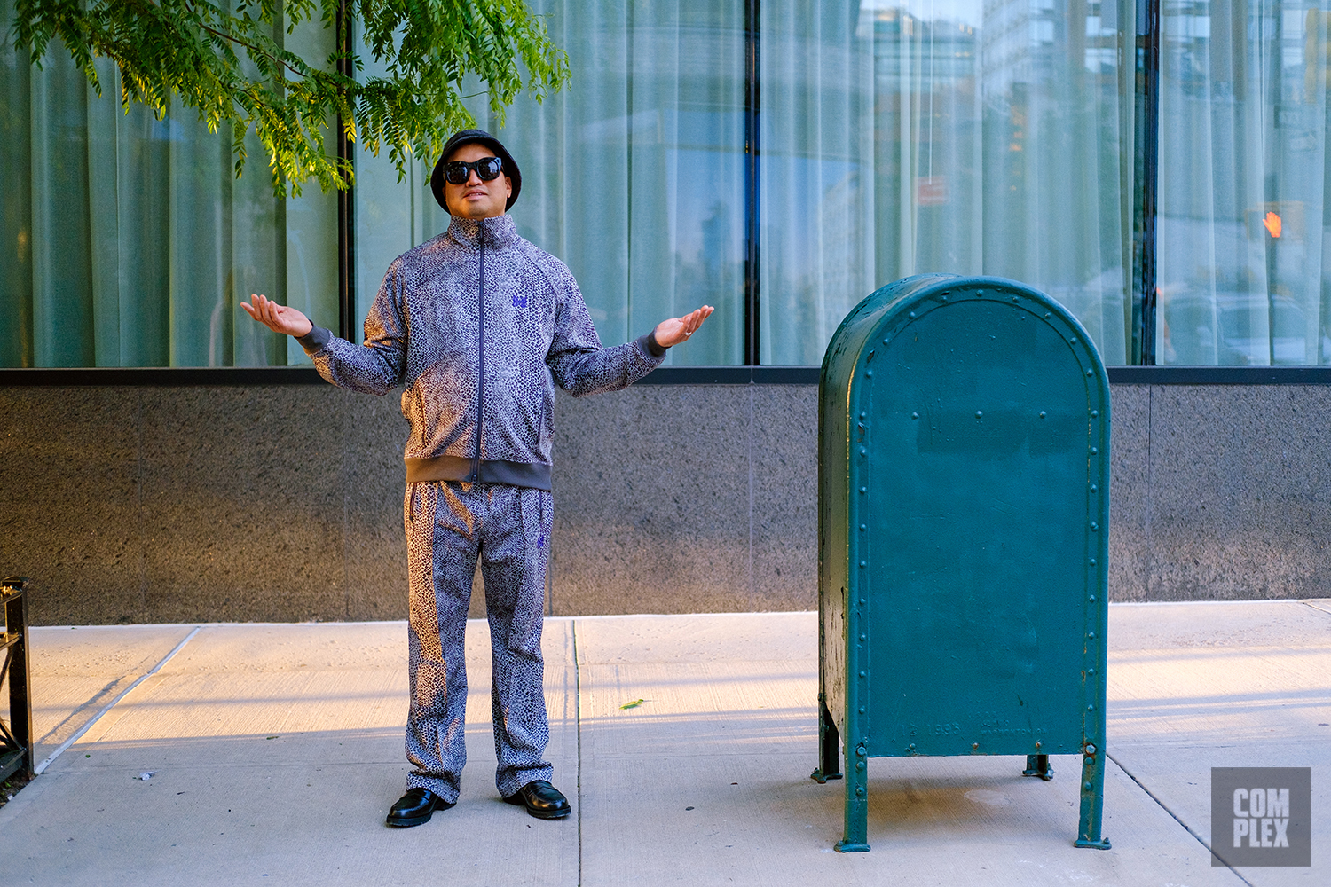 Chad Hugo poses for his Complex profile