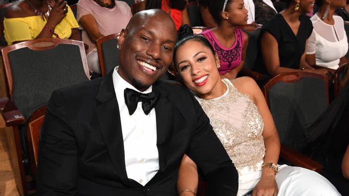 Tyrese and Samantha Lee Gibson