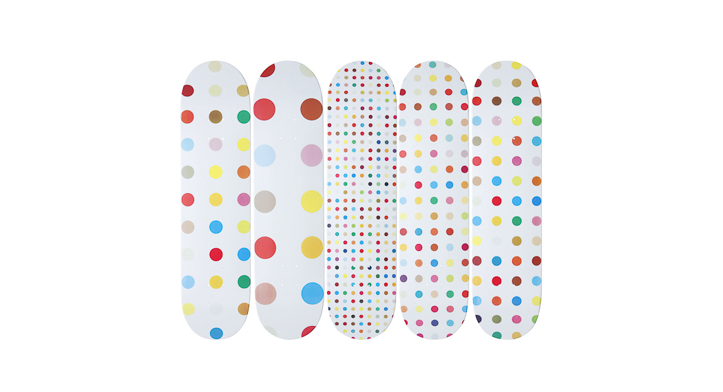 Damien Hirst Skate Deck, 2009