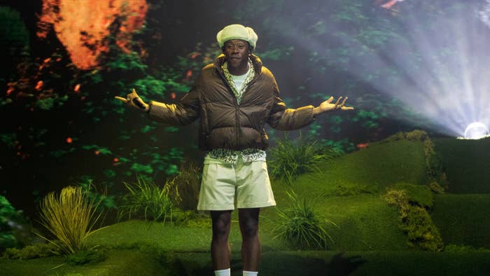 Tyler, the Creator performs on day 2 of Parklife Festival