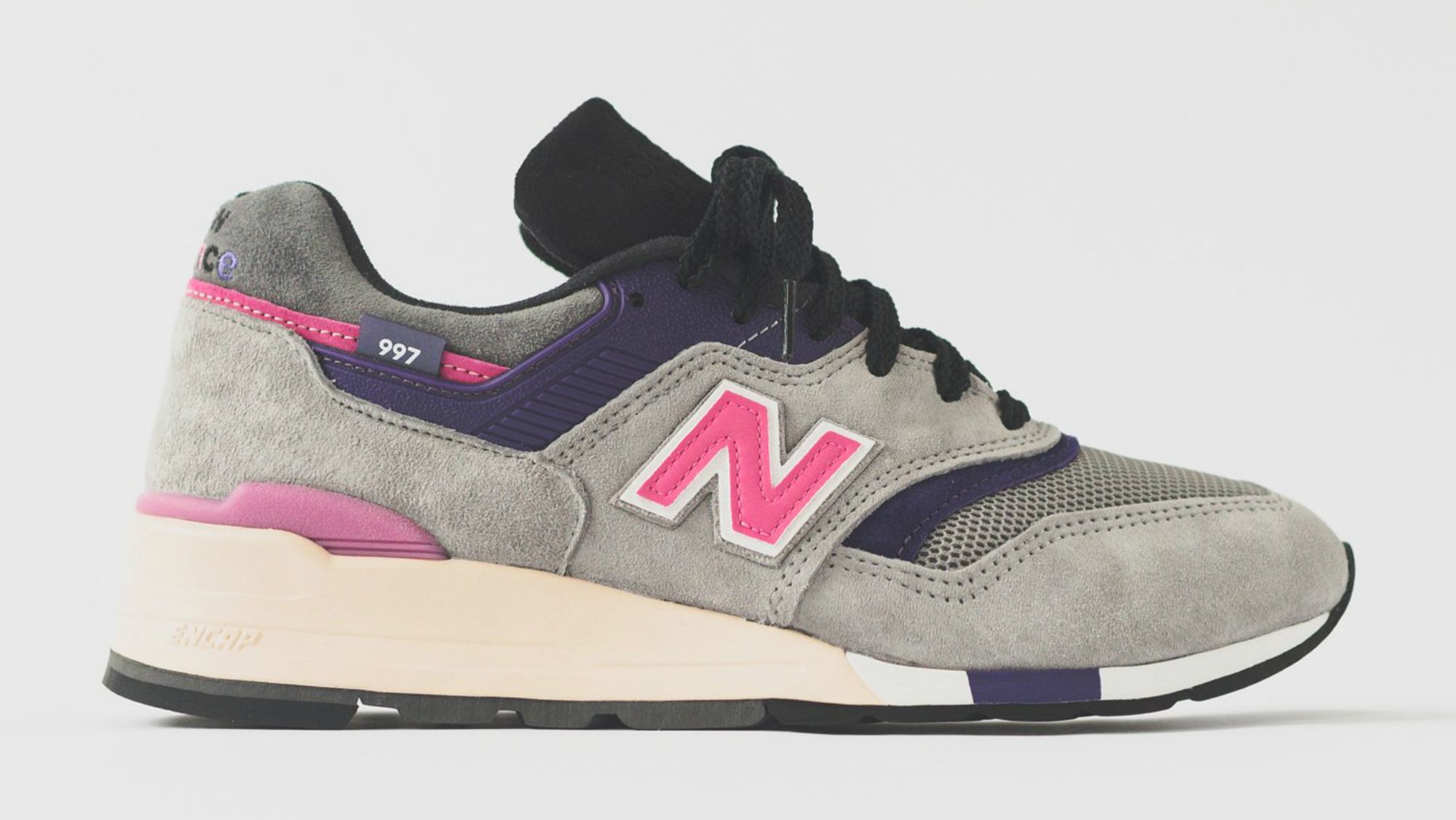 kith united arrows nonnative new balance 997 grey release date
