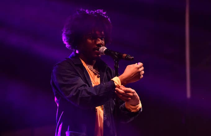 Smino performs during the 2018 Voodoo Music &amp; Arts Experience.