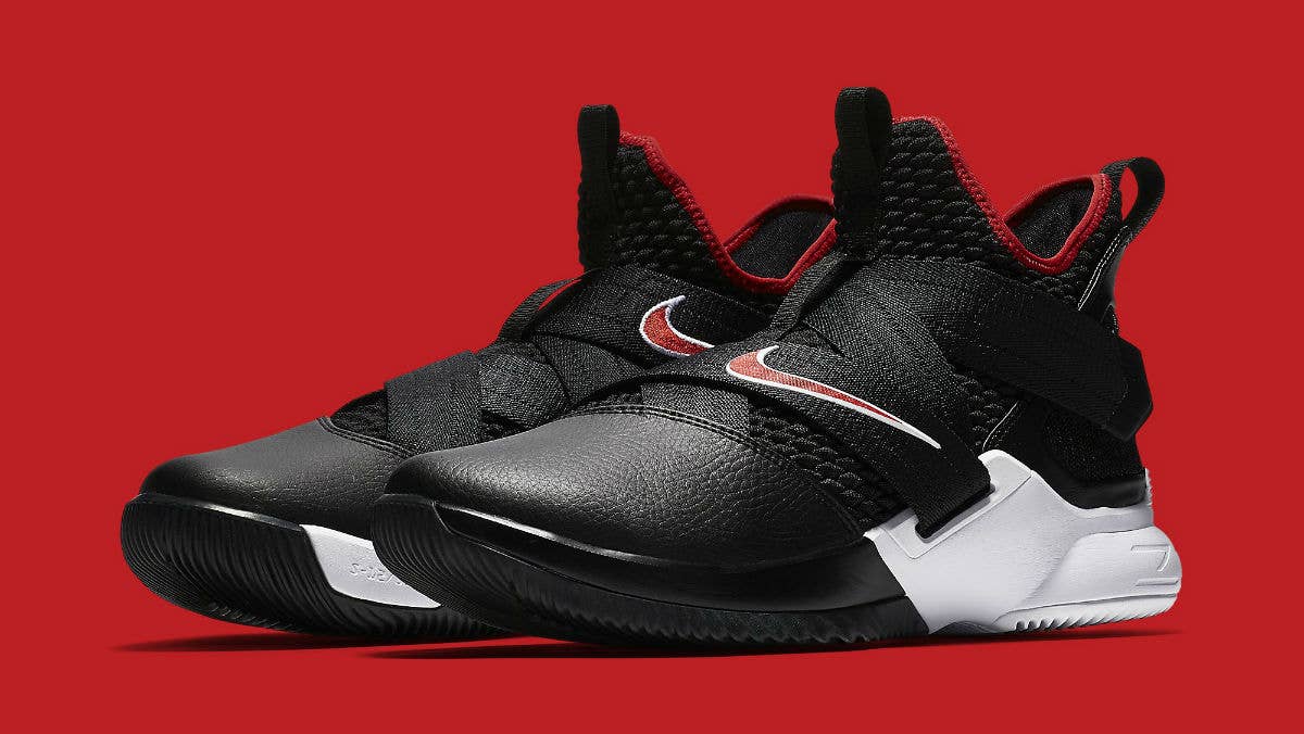 The Nike Lebron Soldier 12 Is Releasing In A 'Bred' Colorway | Complex