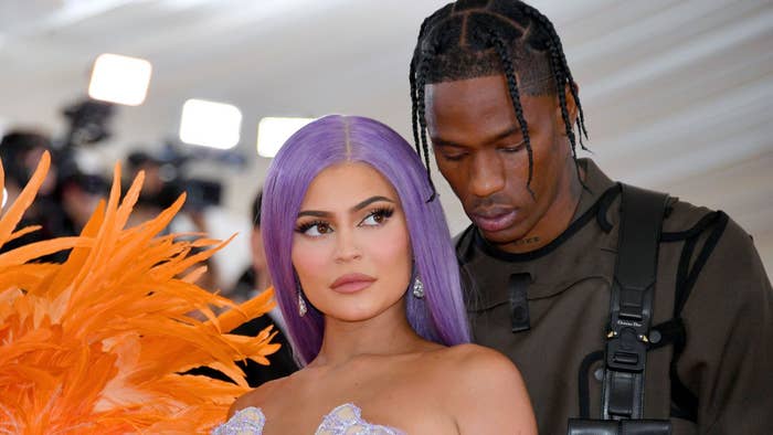 travis kylie met gala