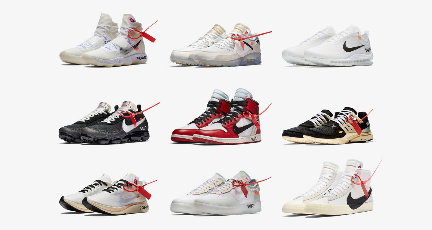 gemak bescherming dood Ranking All of the Off-White x Nike Sneakers by Virgil Abloh | Complex