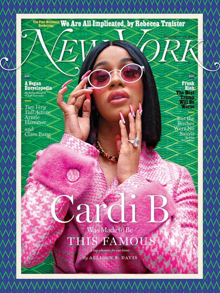Cardi B on the cover of &#x27;New York Magazine&#x27;
