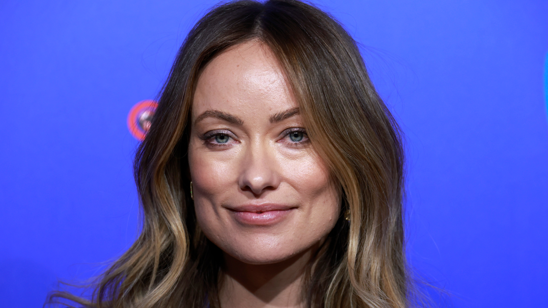 Olivia Wilde is pictured on the CinemaCon red carpet