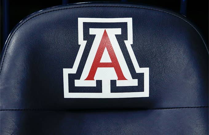 university arizona logo seat getty