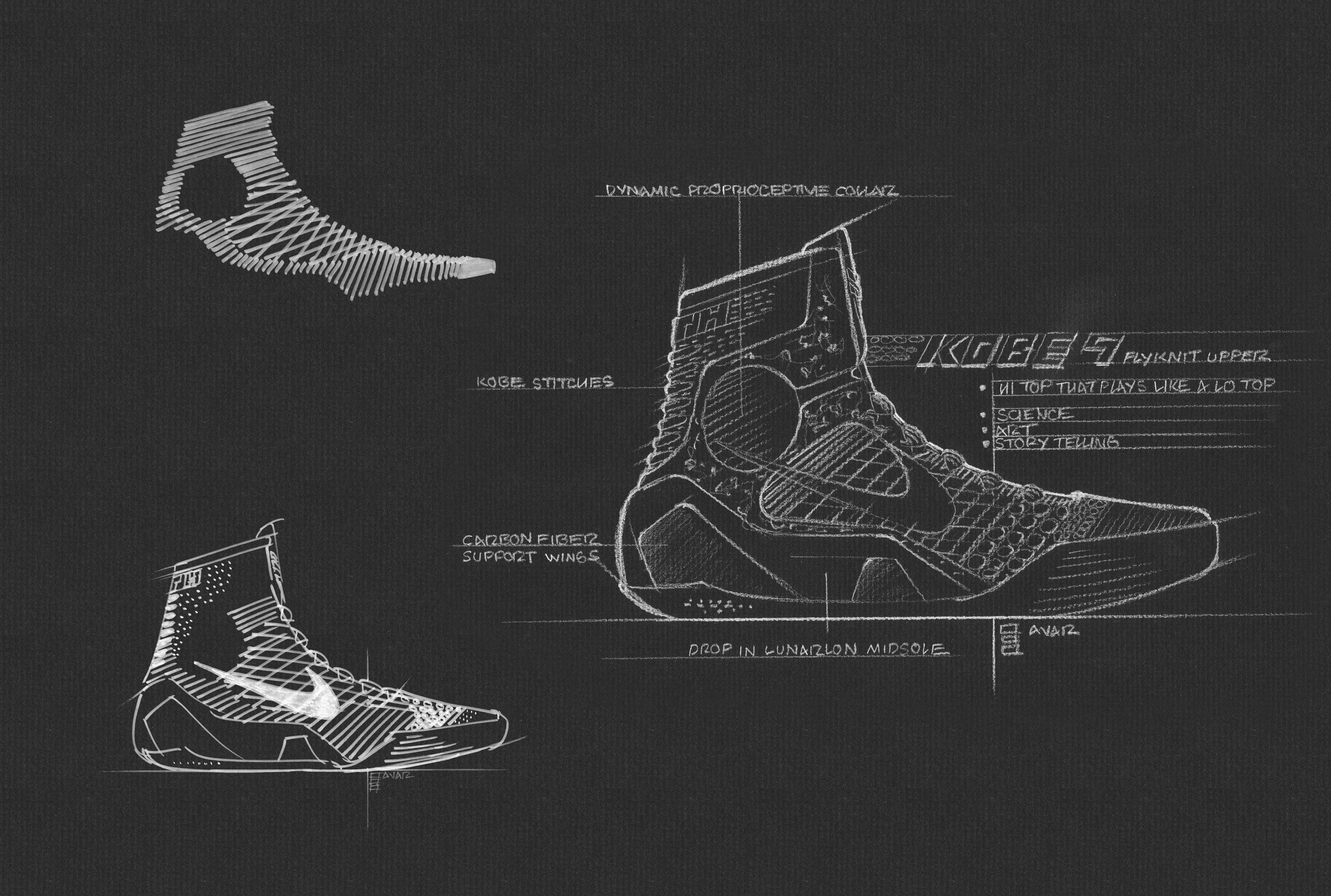 Nike Kobe 9 Sketch