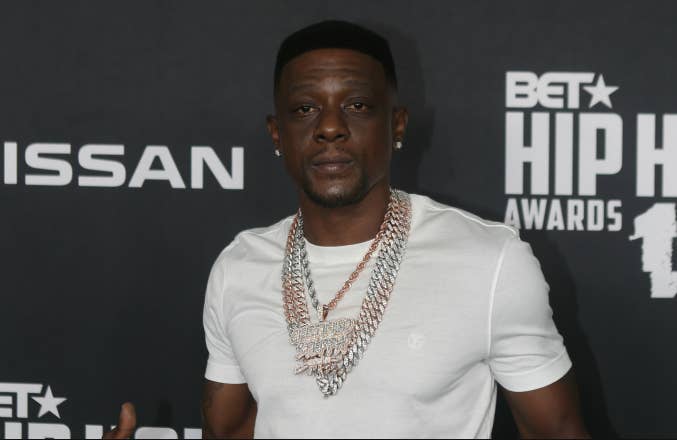 lil Boosie arrives to the 2019 BET Hip Hop Awards