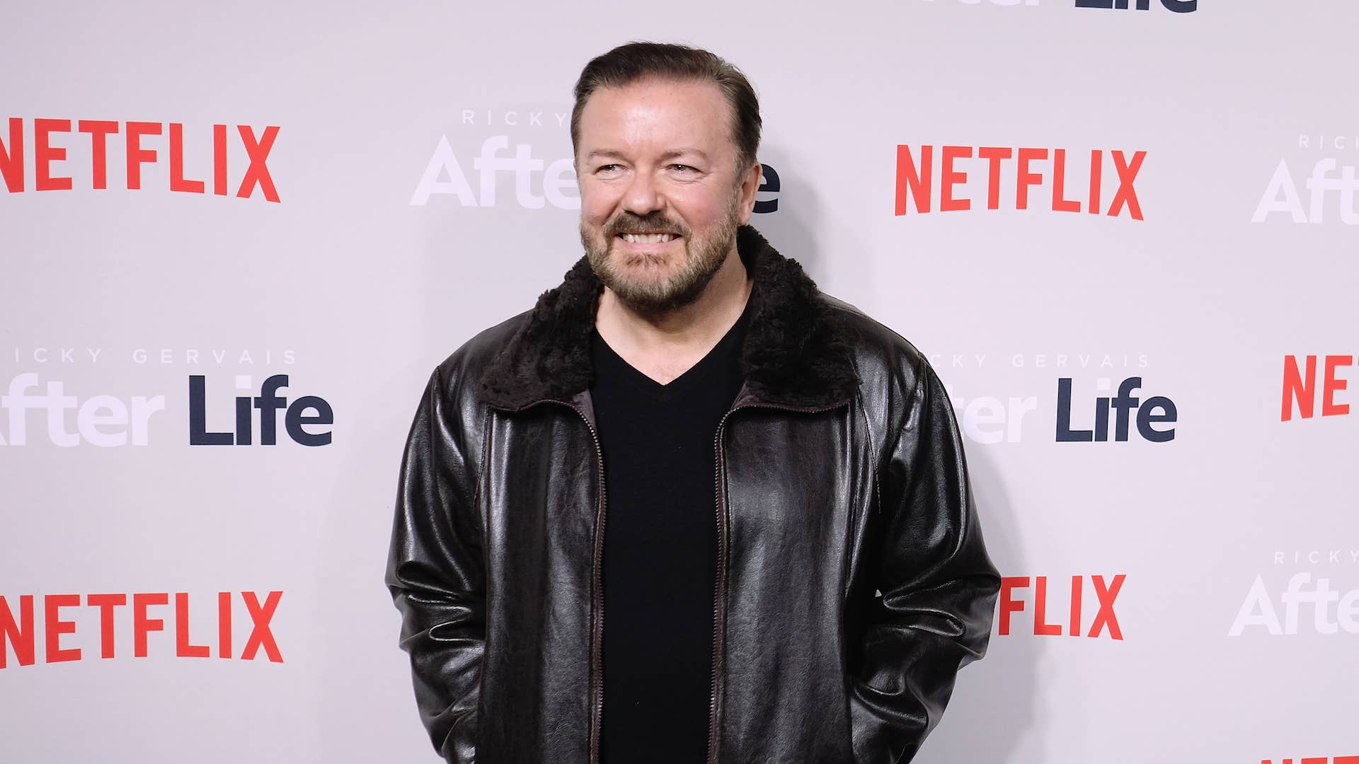 Ricky Gervais attends the "After Life" For Your Consideration Event.