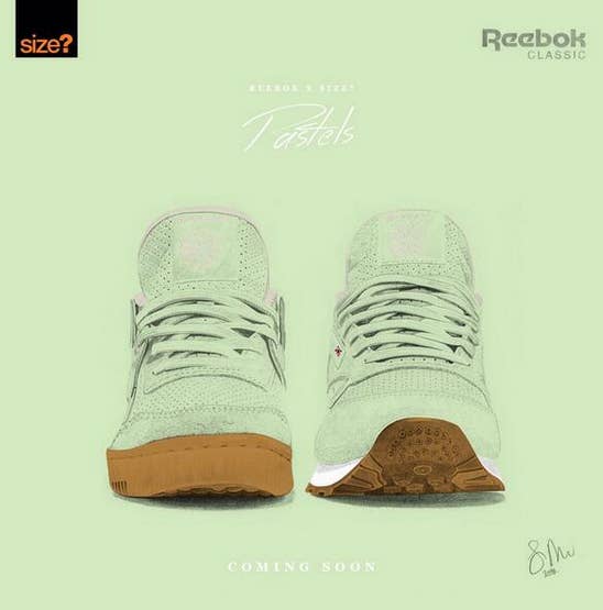 Reebok on sale classic mint