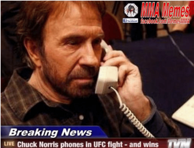 chuck norris ufc