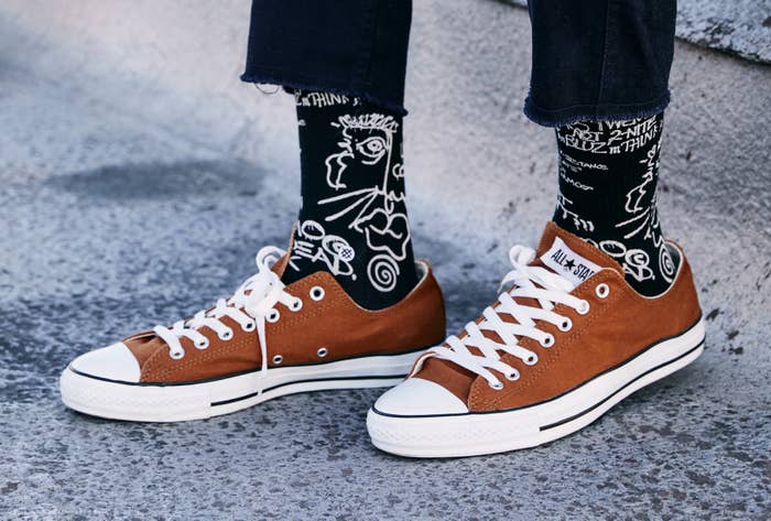 Stance Has Released A New Collection Of Jean Michel Basquiat Themed Socks