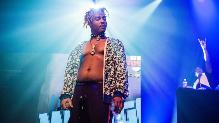 Juice Wrld performs at Elysee Montmartre on September 20, 2018