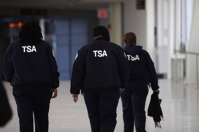TSA at JFK airport