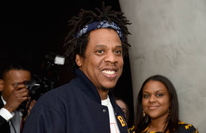 Jay Z attends The Broad Museum celebration